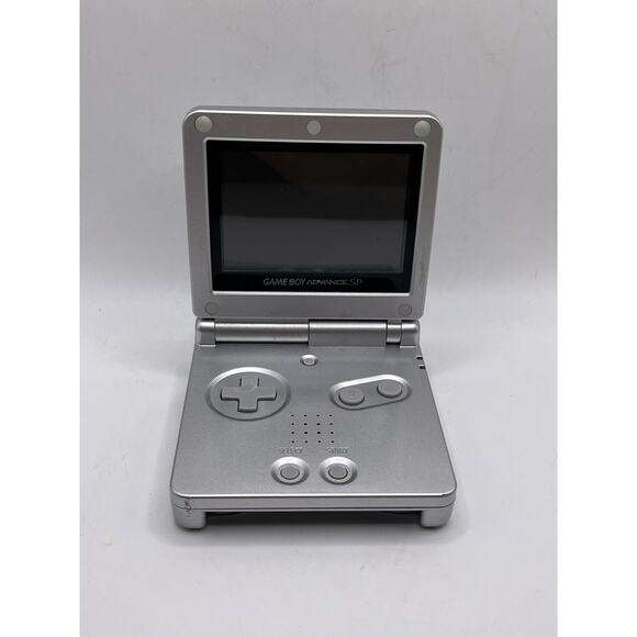 NINTENDO Game Boy Advance SP Silver GBA Game MARVEL Wolverine Hulk Power Ranger - Picture 9 of 14